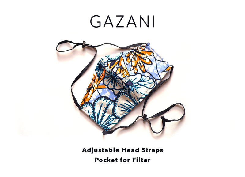 A DIOP Facemask - Head Straps Mask DIOP Gazani 