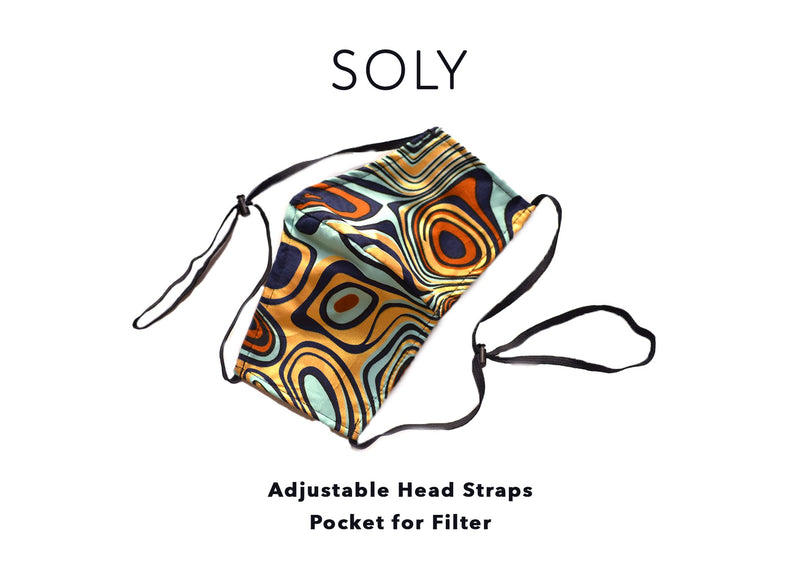 A DIOP Facemask - Head Straps Mask DIOP Soly 