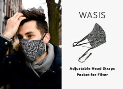 A DIOP Facemask - Head Straps Mask DIOP Wasis 
