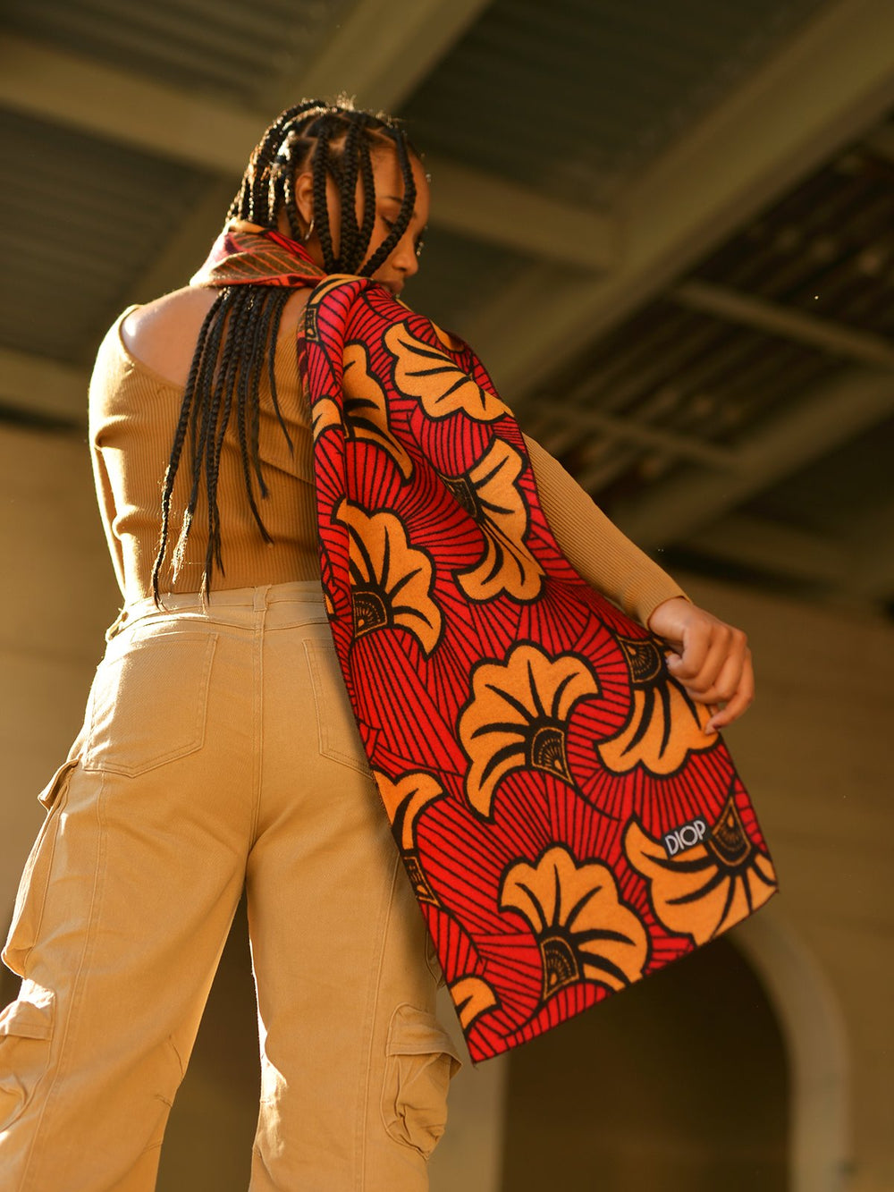 The Amar Scarf Scarf DIOP. 