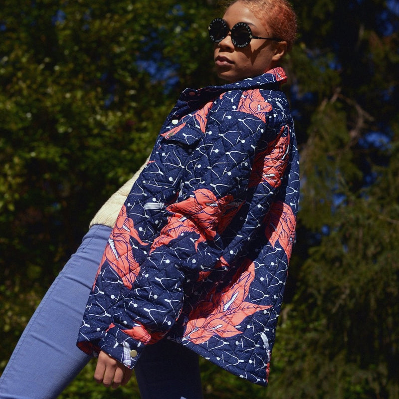 Diop. The Flower Boy Quilted Jacket