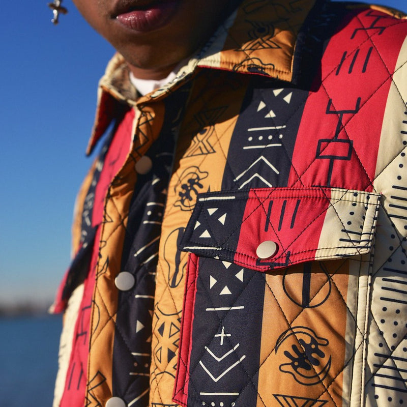 The Harmata Quilted Jacket Quilted Jacket DIOP. 