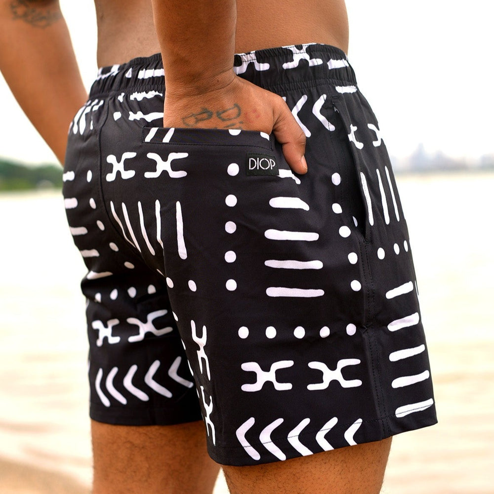 Mens 4 inch swim trunks online