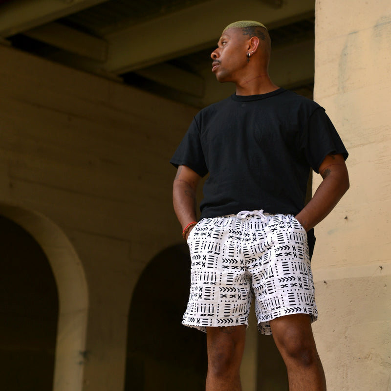 The Mud White Shorts Short DIOP 
